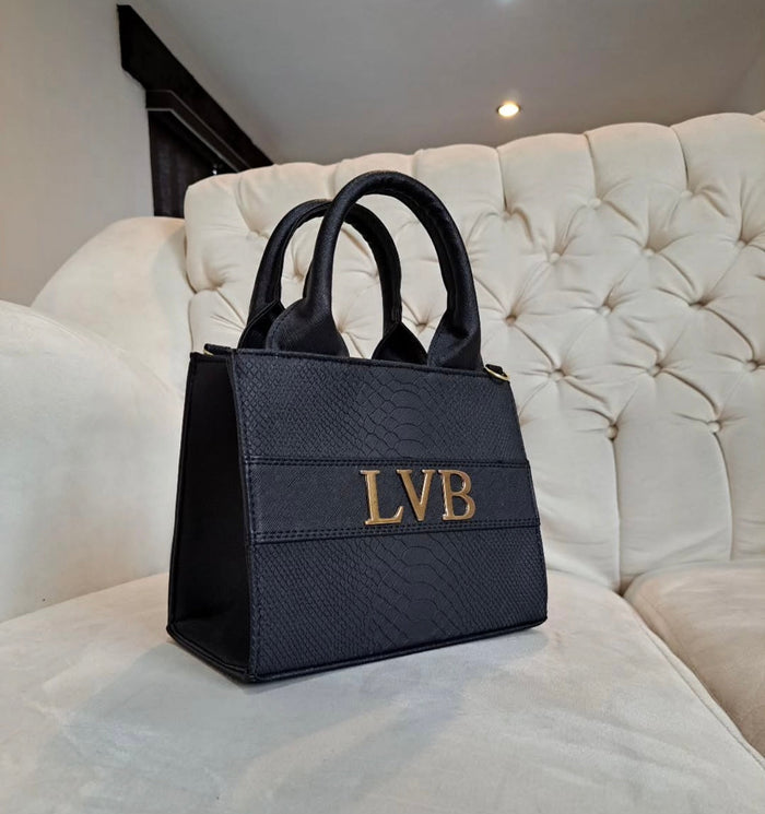 Tote Clásica Mini en color negro de Hatha Bags